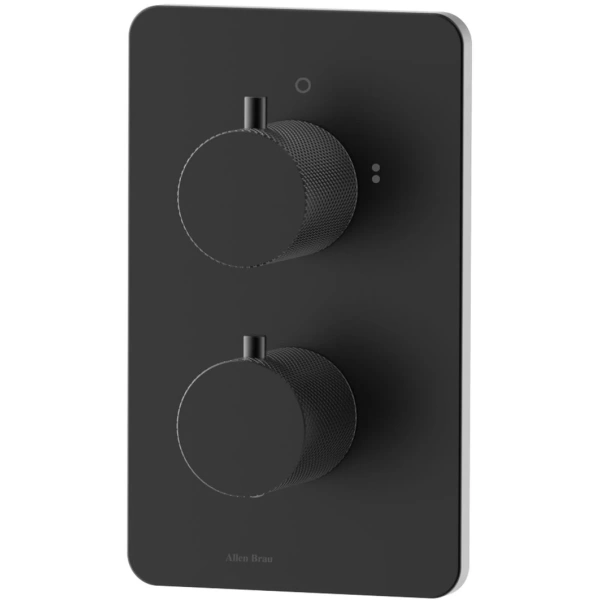 Термостат для ванны Allen Brau Priority 5.3U123-31 встраиваемый, черный матовый
