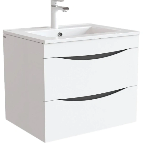Тумба с раковиной Iddis Cloud CLO60W0i95K 60,3 см, белый