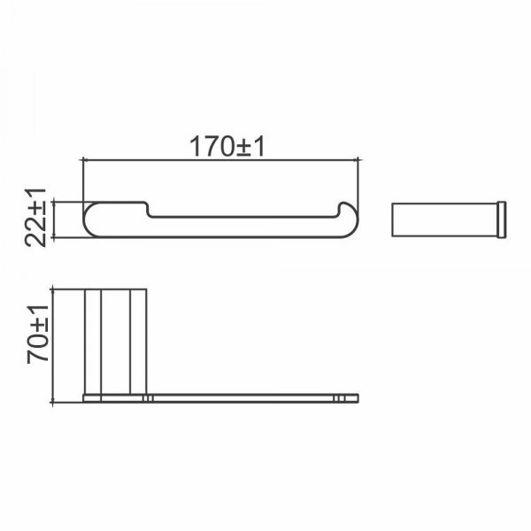 Держатель туалетной бумаги Gappo G30903-25, сатин