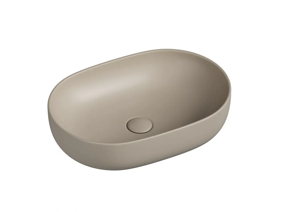 Раковина CeramicaNova Элемент CN6047MC 60x41,5 см, коричневый