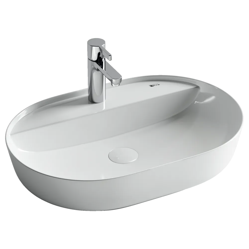 Раковина CeramicaNova Мера CN2004 61x45 см, белый