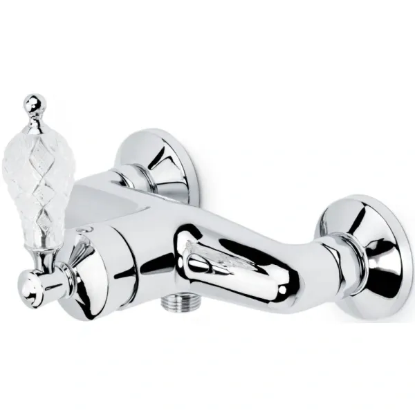 Смеситель для душа Boheme Vogue Crystal 224-CRST, хром