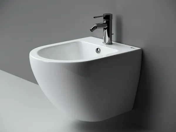 Биде CeramicaNova Метрополь CN4003, белый