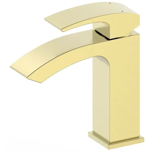 Смеситель для раковины Wonzon & Woghand Fit WW-88139009-BG, золотой матовый