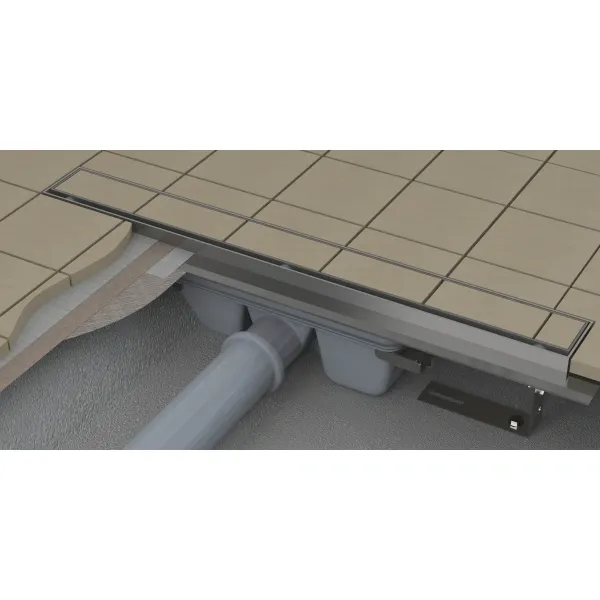 Душевой трап (лоток) Ravak Floor X01430 85 см, с решеткой, под плитку