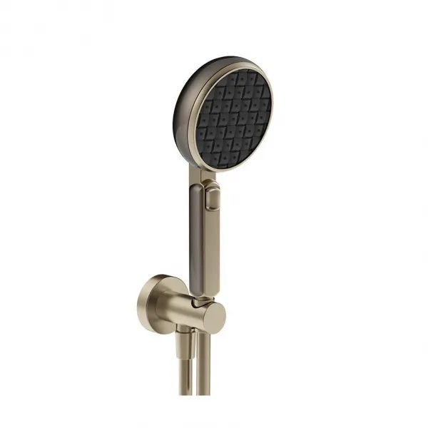 Ручной душ Gessi Sensazioni с выводом воды 57123#149, никель брашированный Finox