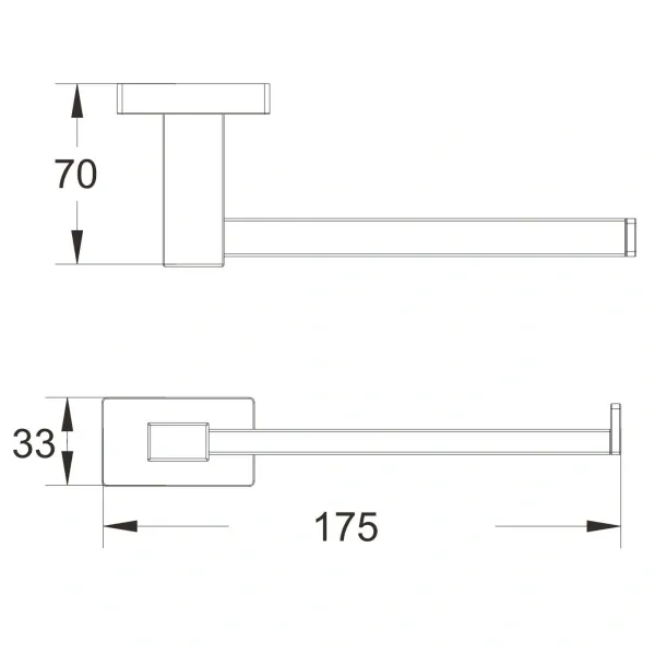 Держатель туалетной бумаги Shevanik SG5615