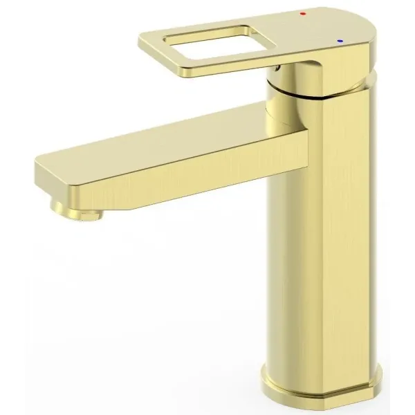 Смеситель для раковины Wonzon & Woghand Frame WW-88139010-BG, золотой матовый