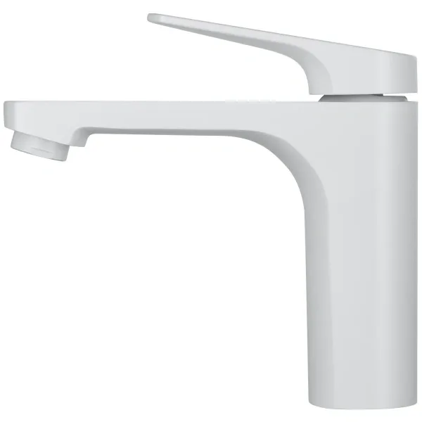 Смеситель для раковины Wonzon & Woghand WW-A40492-MW, белый матовый