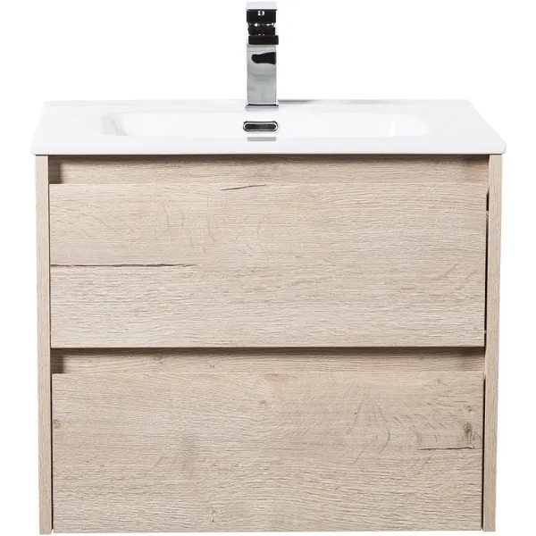 Тумба BelBagno Kraft KRAFT-600-2C-SO-RGB 60 см, дуб Галифакс белый (Rovere Galifax Bianco)
