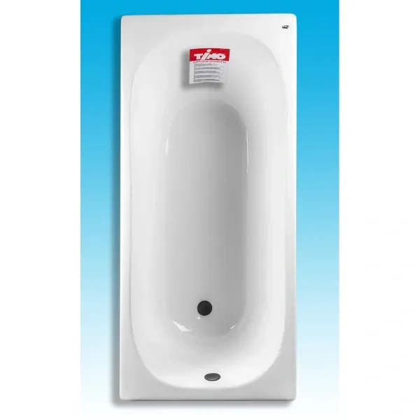 Ванна чугунная Timo Standard 3V Н0000018 150x70 см, с антискользящим покрытием, белый