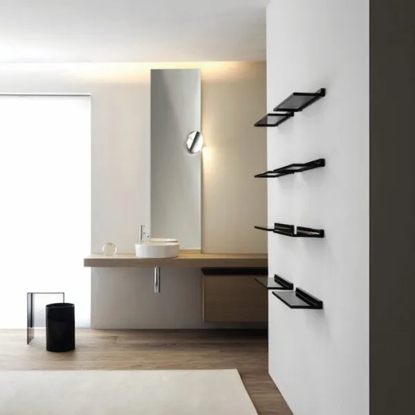 Полка Laufen Kartell 3.8533.0.091.000.1 45x15.5x4 см, подвесная, пластик, черный