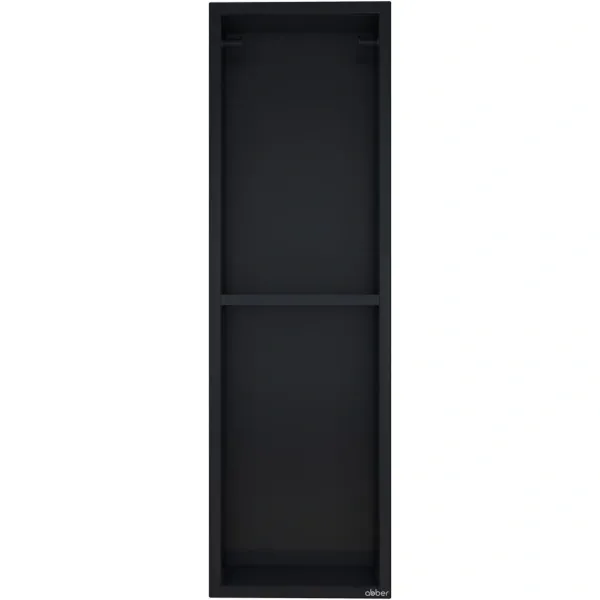 Скрытая настенная ниша Abber Nischen AN3002MB, черный матовый