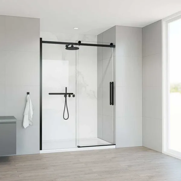 Душевая дверь Vincea Como Soft VDS-1CS140CLB прозрачное 140 см