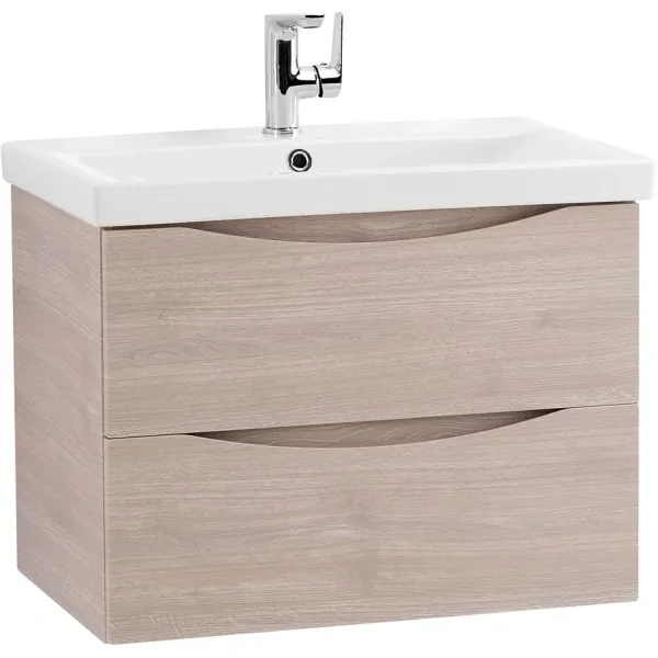 Тумба BelBagno Marino MARINO-CER-600-2C-SO-RG-P 56,4 см, Rovere Grigio