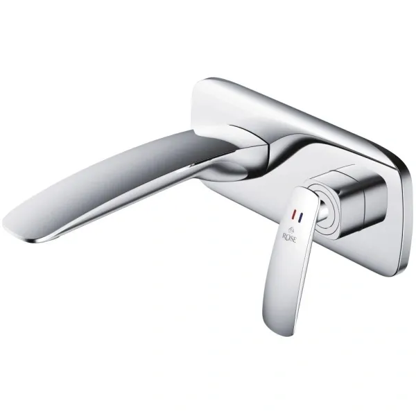 Смеситель для раковины скрытого монтажа Rose R1141, хром