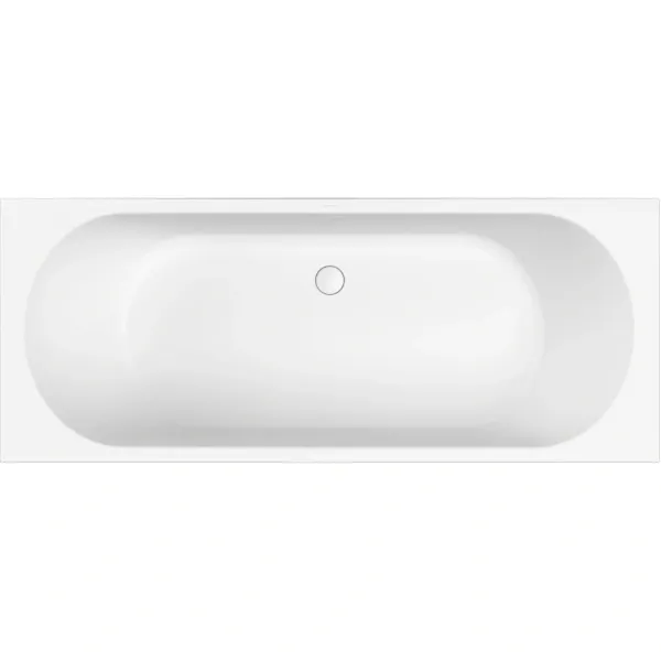Ванна из литьевого мрамора WhiteCross Gin Duo Solid Surface 0225.175070.200 175x70 см, белый матовый