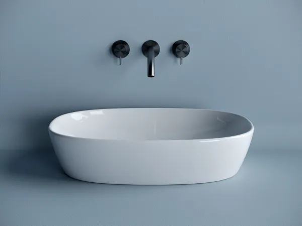 Раковина CeramicaNova Элемент CN5039 60x38 см, белый