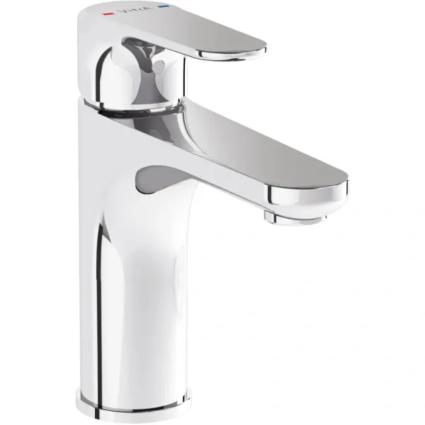 Смеситель для раковины Vitra Root Round A42706EXP без донного клапана, хром