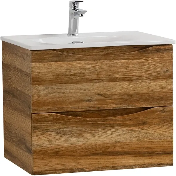 Тумба под раковину BelBagno Marino Rovere Rustico MARINO-CER-MINI-500-2C-SO-RR-P 50 см, подвесная, дуб Rustico