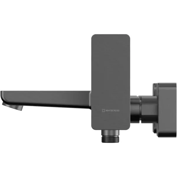 Смеситель для ванны WhiteCross X X1430GM, оружейная сталь