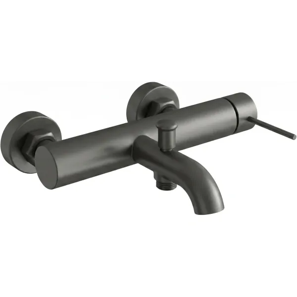 Смеситель для ванны WasserKRAFT Niers 3001GR, оружейная сталь
