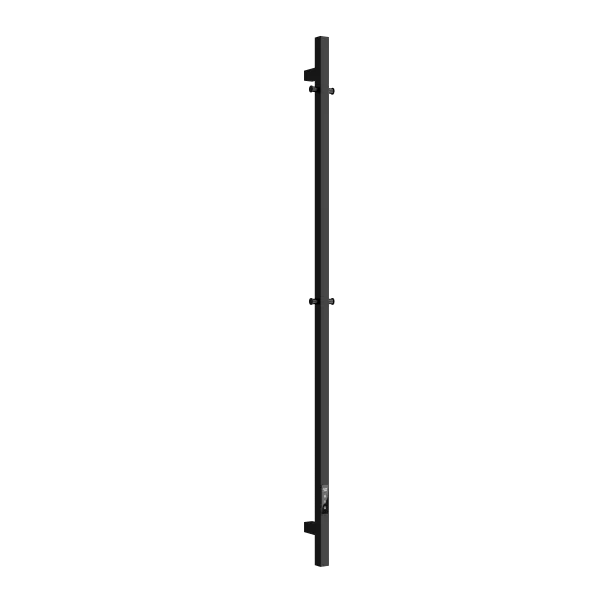 Полотенцесушитель электрический Sancos Linn SC13002MB 8,5x150 см, I-образный, черный матовый