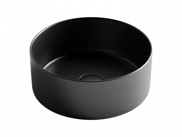 Раковина CeramicaNova Элемент CN6032MB 35,8x35,8 см, черный