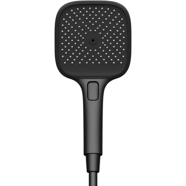 Душевая лейка Sancos Nok SC6002MB квадрат, 125x125 мм, 3 режима, черный матовый