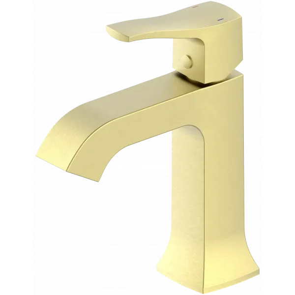 Смеситель для раковины Wonzon & Woghand Flex WW-88018072-BG, золотой матовый