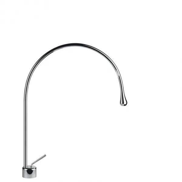 Смеситель для раковины Gessi Goccia с длинным изливом без донного клапана 33603#031, хром