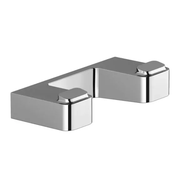 Крючок Ravak 10° TD 100.00 X07P352 двойной, для ванны, хром