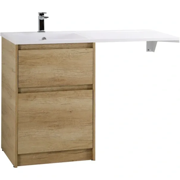 Тумба BelBagno Kraft KRAFT-LVD-580/1200-2C-PIA-RNN 58 см, Rovere Nebrasca Nature