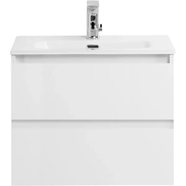 Тумба под раковину BelBagno Kraft KRAFT 39-600/390-2C-SO-BO 60 см, подвесная, белый матовый
