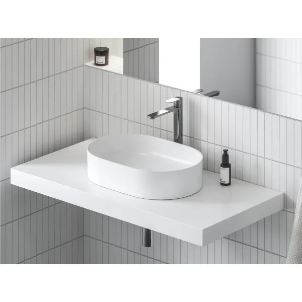Смеситель для раковины-чаши Ravak Chrome II CR II 015.00CR X070447 без донного клапана, хром