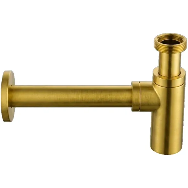 Сифон для раковины Remer 958LHS 1 1/4"-32, латунь матовая