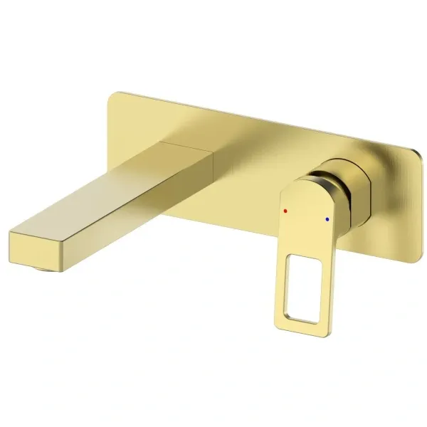 Смеситель для раковины скрытого монтажа Wonzon & Woghand Frame WW-88869010-BG, золотой матовый