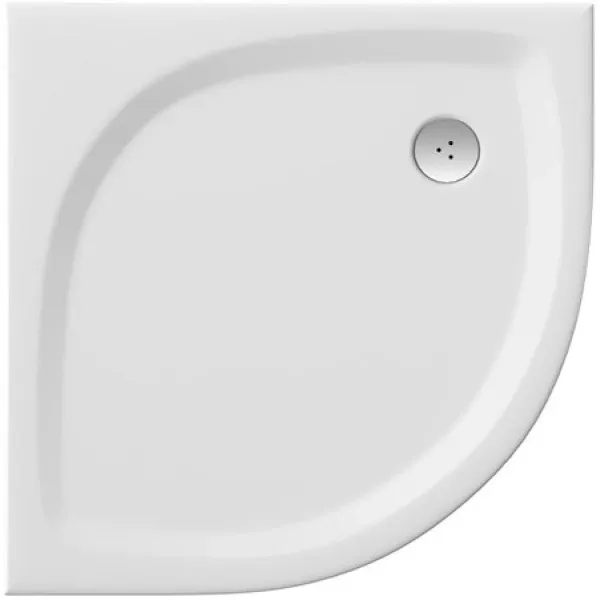 Душевой поддон из литьевого мрамора Ravak Elipso Pro Flat 80 XA234411010 80x80 см