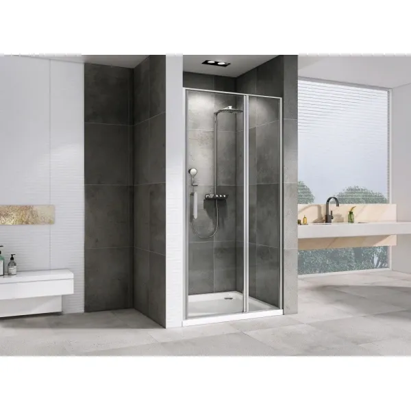 Душевая дверь Abber Sonnenstrand AG04100S прозрачное 100 см