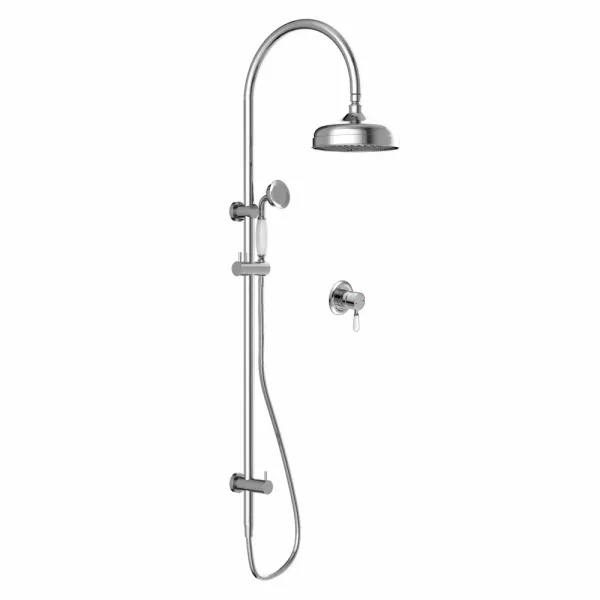 Душевая стойка Abber Aurelius AF8K20 без излива, хром