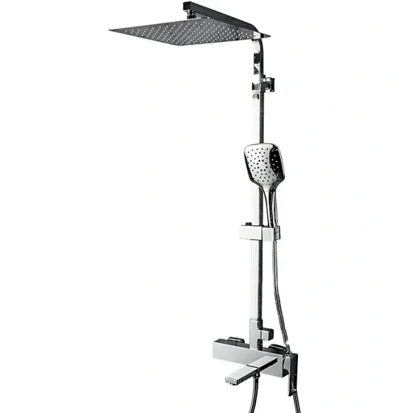 Душевая система Gappo G2418-1 300 мм, со смесителем, хром