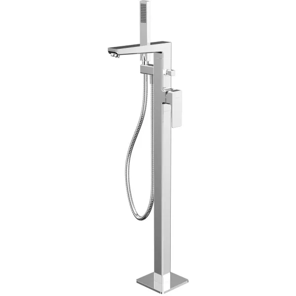 Смеситель напольный для ванны WhiteCross X X1433CR, хром