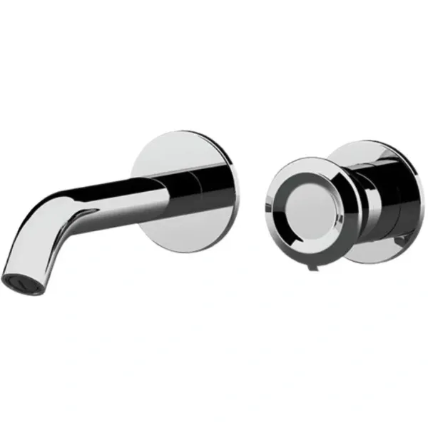 Смеситель для раковины скрытого монтажа Remer Element ET15P, без донного клапана, хром
