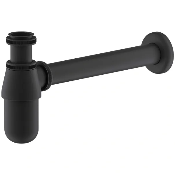 Сифон для раковины Timo 960/03L 1 1/4"-32, черный матовый