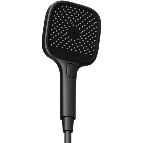 Душевая лейка Sancos Nok SC6002MB квадрат, 125x125 мм, 3 режима, черный матовый