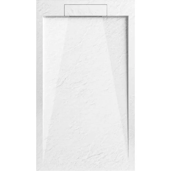 Душевой поддон Esbano Luxe ESPLX100W 100x100 см, из литьевого мрамора, квадратный, белый матовый