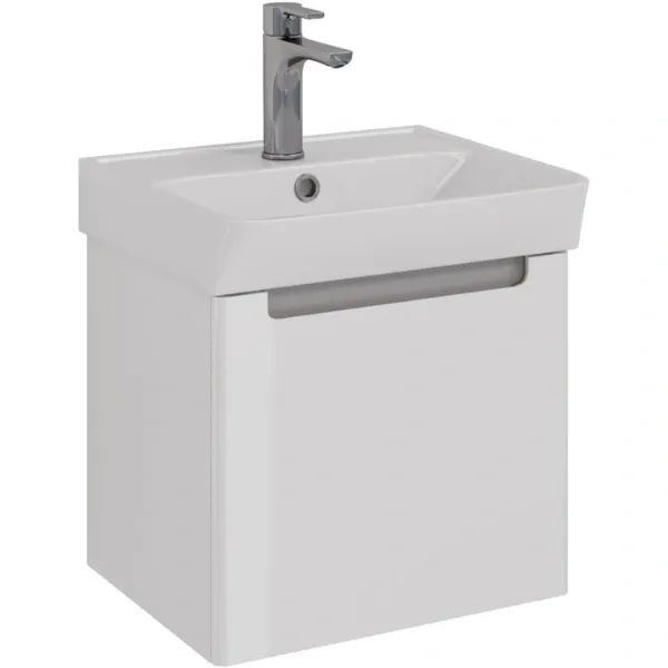 Тумба Lemark Buno mini LM05BM45T 42,6 см, белый глянец