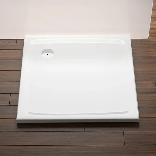 Душевой поддон из литьевого мрамора Ravak Perseus Pro Flat 80 XA034411010 80x80 см