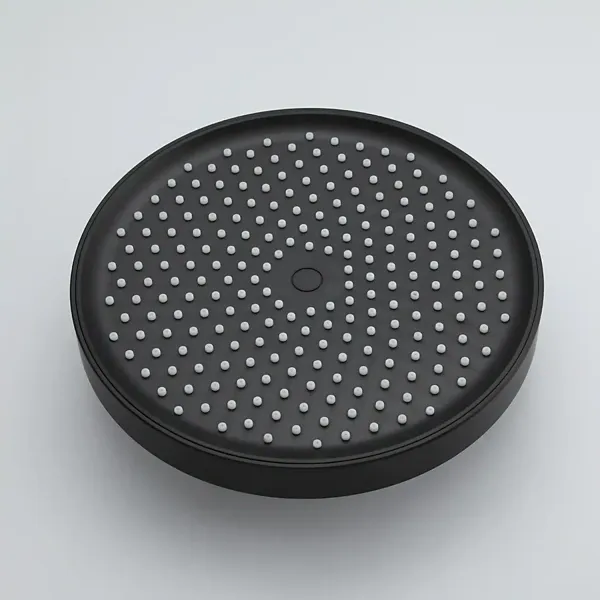 Верхний душ Frap F016-25 250 мм, черный матовый