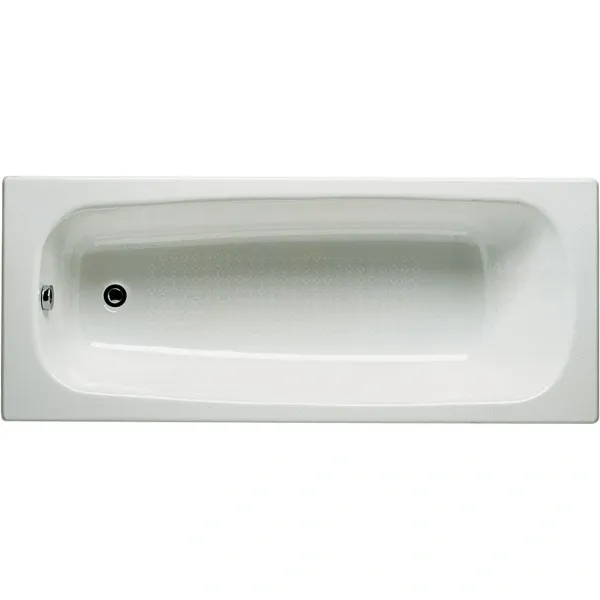 Ванна чугунная Roca Continental 21291100R 170x70 см, с антискользящим покрытием, белый